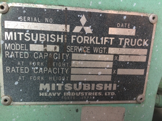 FORKLIFE MITSUBISHI FG15 สภาพดี เครื่องแน่น พร้อมลงงานสบายๆ