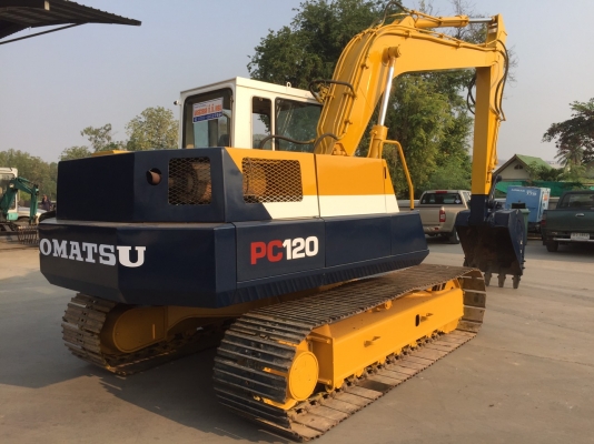 Komatsu PC120-3 สภาพดี มีไลน์หัวกระแทก Komatsu PC120-3 สภาพดี มีไลน์หัวกระแทก