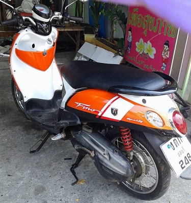 ขายได้ขาย Yamaha Fino ปี51สีใหม่