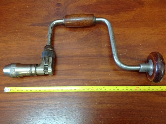 ขายสว่านข้อเสือ Antique Millers Falls U.S.A. 10" ตัวที่ 2