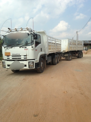 ISUZU FVZ 300 แม่ลูก 18ล้อ ปี54