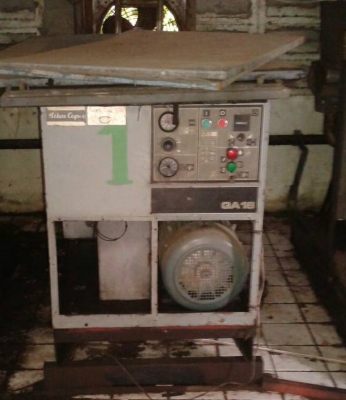 ขายปั๊มลมโรตารี่สกรู ATLAS COPCO GA18 "20- 25 HP "