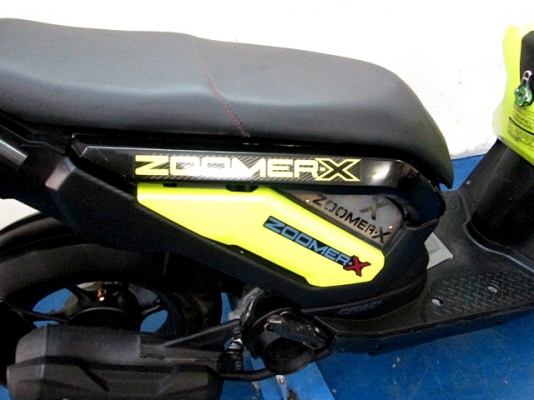 zoomer สีเหลืองตัวใหม่ ไมล์แดง สีสวยโดดเด่นเห็นไกล รถเดือน ตุลาคม ปี 57 ไมล์ 5 พันโล แถม 4รายการ 35900