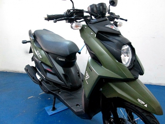 TTX  สีเขียวดำ ลายทหาร ลิมิเต็ด ลายนี้หายากแล้ว รถเดือน ก.พ. ปี 56 ระบบหัวฉีด ประหยัดนํ้ามัน ของแถม 3 รายการ 28900