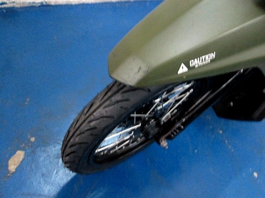 TTX  สีเขียวดำ ลายทหาร ลิมิเต็ด ลายนี้หายากแล้ว รถเดือน ก.พ. ปี 56 ระบบหัวฉีด ประหยัดนํ้ามัน ของแถม 3 รายการ 28900