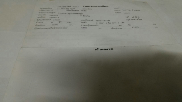 รถอีซูซุ 6 ล้อดั้ม  160 แรงม้า  ปี 33.   สนใจติดต่อ  081 - 6079515