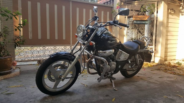 ขออนุญาติขาย HONDA PHANTOM TA200 ลายไฟใหญ่ ฟรีค่าโอน
