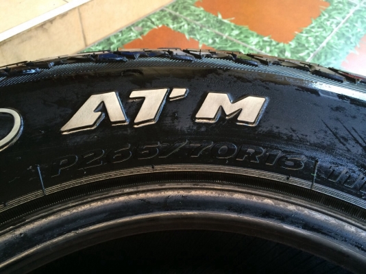 ยาง hankook at 265/70/16 ปี 11 ยาง hankook at 265/70/16 ปี 11