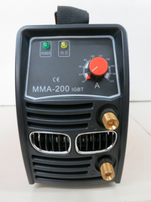 เครื่องเชื่อมอินเวอร์เตอร์ 200 A ยี่ห้อ Bonchi รุ่น MMA-200 ของใหม่ ตัวเล็ก เบา ยกง่าย สะพายได้