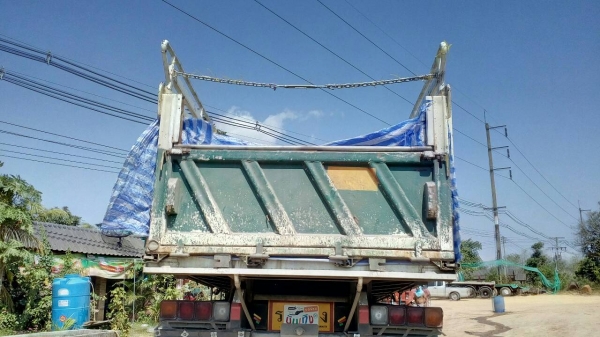 ขายหางพ่วงดัมพ์สามมิตร 3 เพลาปี 2554 ราคา 600000