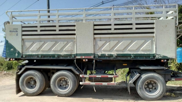 ขายหางพ่วงดัมพ์สามมิตร 3 เพลาปี 2554 ราคา 600000