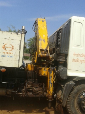 ขายรถบรรทุก 6 ล้อดัมพ์ติดเงียบ 3 ตัน HINO FG8J 220 แแรงม้า ดัมพ์สามมิตรยาว 5.20 เมตรไมล์ 90000 กม.ราคา 950000