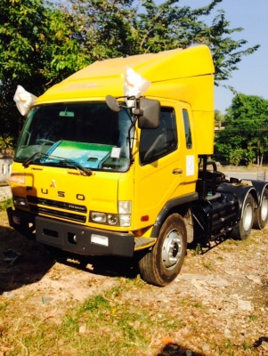 รถหัวลาก ฟูโซ่ (Fuso)627 M6 ปี 50,หาง3เพลา ST ปี 54 ยาว 12 เมตร