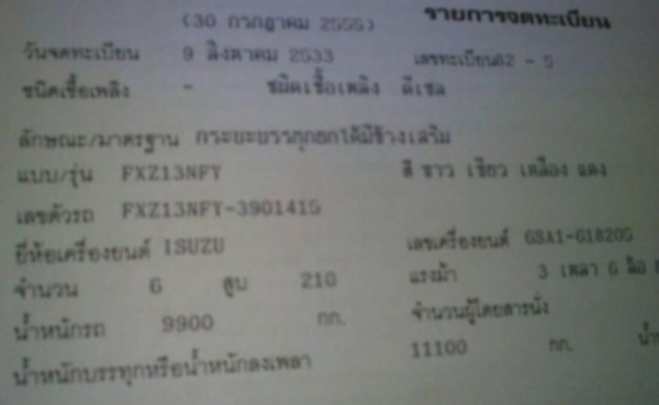 ISUZU ROCKY FXZ 210 HP 6SA1 สิบล้อดั๊มพ์ กระบะดั๊มพ์เหล็ก 12 ตันของ KAC สภาพสวยพร้อมบรรทุกพร้อมใช้งานได้เลยครับ เครื่องยนต์แน่นดีแรงดีเดิมๆ ภายในห้องเก๋งคอนโซลสวยครบพร้อม พวงมาลัยเพาเวอร์ ระบบเบรคทริ๊ปฟี้ครบครัน ช่วงล่างแน่นคัชซีสวยไม่มีบวม ยางสภาพดี 10 เ