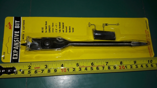 ขายดอกสว่านข้อเสือEXPANSIVE BIT 7/8"-3" 22mm-76mm ขายดอกสว่านข้อเสือEXPANSIVE BIT 7/8"-3" 22mm-76mm