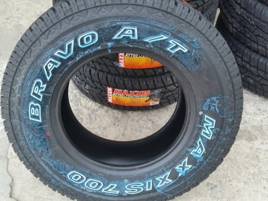 ขายยางใหม่ 235/70/15 ปี16 MAXXIS BRAVO A/T 700 1เส้น=2550 ขายยางใหม่ 235/70/15 ปี16 MAXXIS BRAVO A/T 700 1เส้น=2550