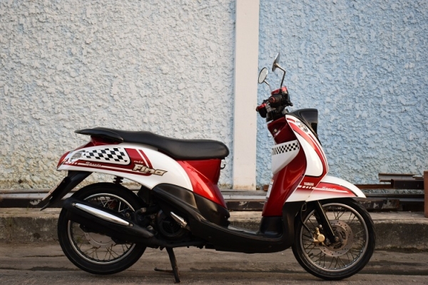 Fino 2012 เกแยก ท่ออาร์ม รถบ้านแท้ วิ่งน้อย เครื่องเดิม ชุดสีสวย