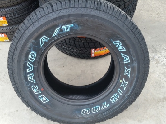 ขายยางใหม่ 265/70/16 ปี16 MAXXIS BRAVO A/T 700  1เส้น=3100