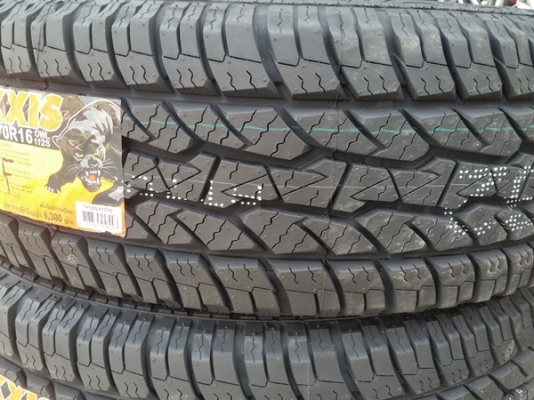 ขายยางใหม่ 265/70/16 ปี16 MAXXIS BRAVO A/T 700  1เส้น=3100