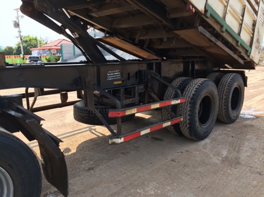 ขาย รถพ่วงแม่-ลูก ดั้มสามมิตร HINO GY2P ปี 52 แม่ 2 คานหน้า 12 ล้อจากห้าง ลูก 3 คานแท้ เครื่องดี คัสซีสวยตลอดเส้น ทะเบียนพร้อมโอนครับ