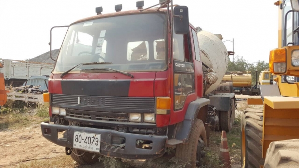 ขาย รถโม่ปูน 5 คิว 10 ล้อ 2 เพลา ISUZU SRZ450 เครื่อง DH100 240 แรงม้า คัสซีสวยตลอดเส้น รถใช้งานได้ปกติ ทะเบียนพร้อมโอนครับ ขาย รถโม่ปูน 5 คิว 10 ล้อ 2 เพลา ISUZU SRZ450 เครื่อง DH100 240 แรงม้า คัสซีสวยตลอดเส้น รถใช้งานได้ปกติ ทะเบียนพร้อมโอนครับ