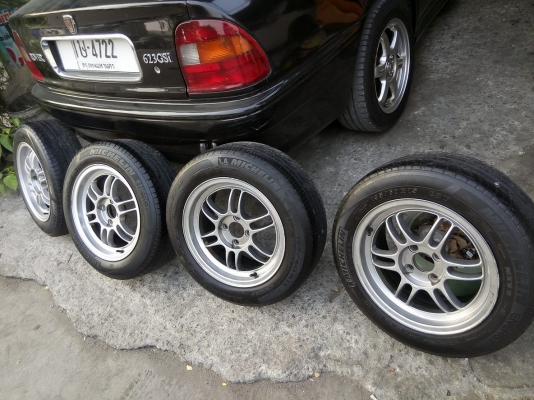 ขายแม็ก RPF1 ขอบ 15 กว้าง 7 ออฟ 40 ขนาด 4 รู 100 ราคา 7000 บาท