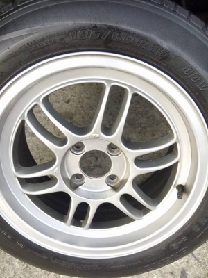 ขายแม็ก RPF1 ขอบ 15 กว้าง 7 ออฟ 40 ขนาด 4 รู 100 ราคา 7000 บาท