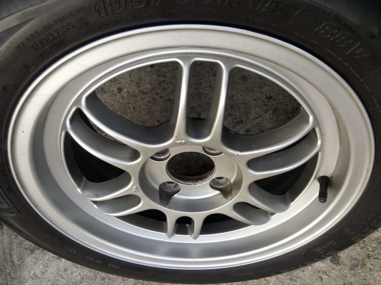 ขายแม็ก RPF1 ขอบ 15 กว้าง 7 ออฟ 40 ขนาด 4 รู 100 ราคา 7000 บาท