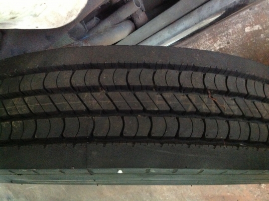 ยางรถบรรทุกยี้ห้อดันลอป ยาง1000 ยางใหม่เมคอินเจแปน