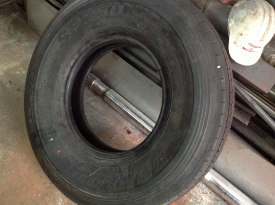 ยางรถบรรทุกยี้ห้อดันลอป ยาง1000 ยางใหม่เมคอินเจแปน