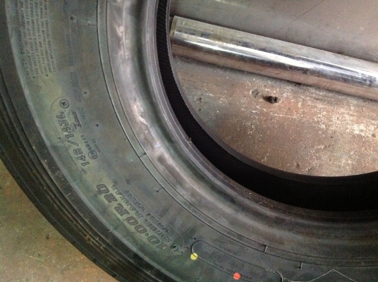 ยางรถบรรทุกยี้ห้อดันลอป ยาง1000 ยางใหม่เมคอินเจแปน