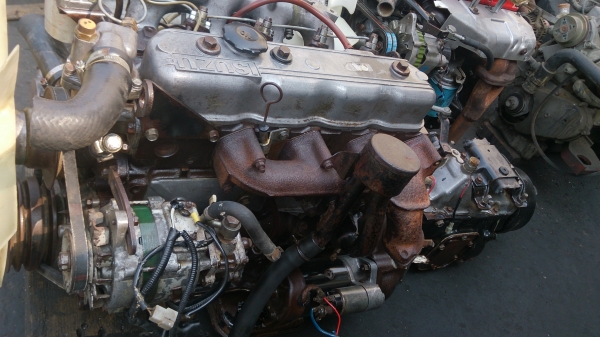 .เครื่องอิซูสุ 100แรง 4BC1 พร้อมเกีร์ยสวยๆ