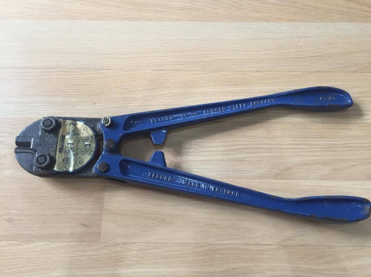 ขายกรรไกรตัดเหล็กRECORD 914  Made in England.