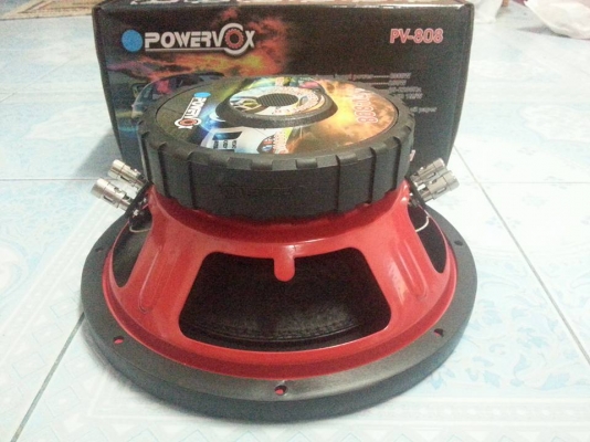 ลำโพงซับ 10 นิ้ว Powervox
