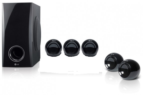 ลำโพง LG ต่อกับระบบ HOME THEATER SYSTEM