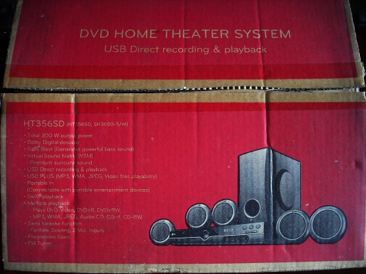 ลำโพง LG ต่อกับระบบ HOME THEATER SYSTEM