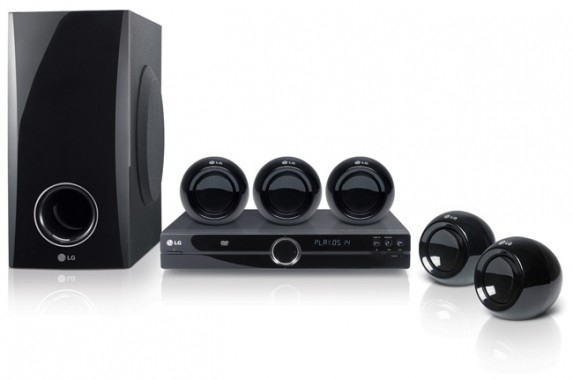 ลำโพง LG ต่อกับระบบ HOME THEATER SYSTEM