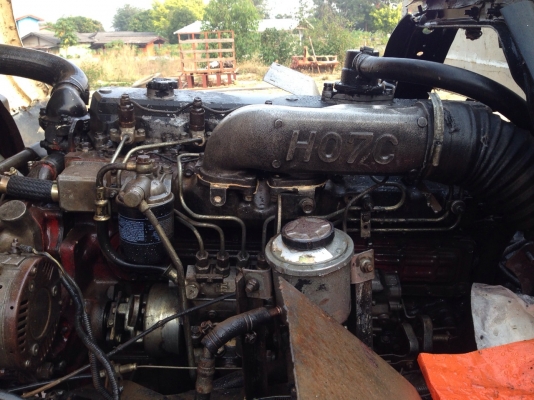 ขายรถบรรทุก 10 ล้อเทรลเลอร์ HINO KT925 เครื่อง HO7C 185 แรงม้าเพลาเดี่ยว ใส่หัวF18 ราคา 470000