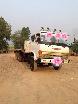 ขายรถบรรทุก 10 ล้อเทรลเลอร์ HINO KT925 เครื่อง HO7C 185 แรงม้าเพลาเดี่ยว ใส่หัวF18 ราคา 470000