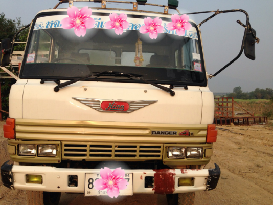 ขายรถบรรทุก 10 ล้อเทรลเลอร์ HINO KT925 เครื่อง HO7C 185 แรงม้าเพลาเดี่ยว ใส่หัวF18 ราคา 470000