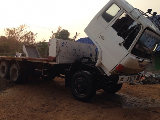 ขายรถบรรทุก 10 ล้อเทรลเลอร์ HINO KT925 เครื่อง HO7C 185 แรงม้าเพลาเดี่ยว ใส่หัวF18 ราคา 470000