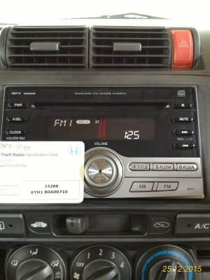 วิทยุ HONDA MP3