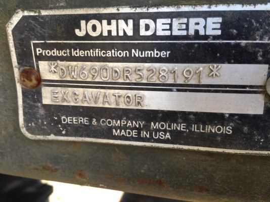 รถขุดมือสองญี่ปุ่น รุ่น JHON DEERE