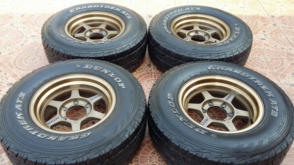 ขายล้อหล่อ TE37X ขอบ 16x8 off 0 สีน้ำตาลพร้อมยาง ถูกๆ ขายล้อหล่อ TE37X ขอบ 16x8 off 0 สีน้ำตาลพร้อมยาง ถูกๆ
