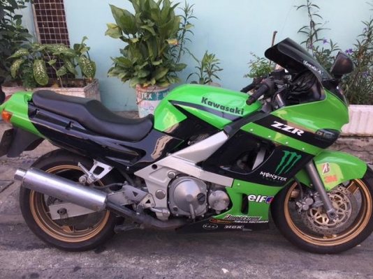 Zzr ปี94 สภาพสวย เครื่องเดินเรียบ บิดติดมือ เอกสาร inv ออกสัญญาซื้อขาย