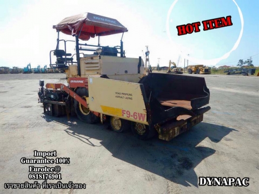 ขาย รถปูยาง Dynapac จำหน่าย รถ เครื่องจักร อุปกรณ์ทุกชนิด นำเข้า100\% ราคาถูก eurotec 0818176901