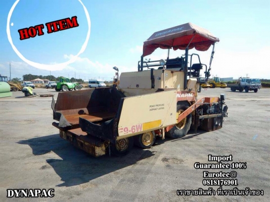 ขาย รถปูยาง Dynapac จำหน่าย รถ เครื่องจักร อุปกรณ์ทุกชนิด นำเข้า100\% ราคาถูก eurotec 0818176901