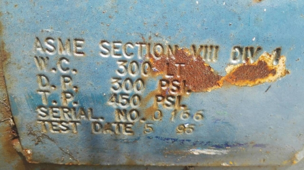 Sell>> ถังลม Champions USA. ขนาด 300 ลิตร. สภาพเดิมไม่มีผุ ถังหนา สวยๆเดิมๆพร้อมใช้.