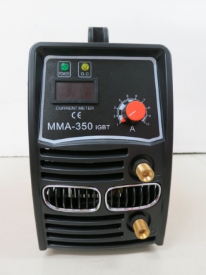 เครื่องเชื่อมอินเวอร์เตอร์ 350 A ยี่ห้อ Bonchi รุ่น MMA-350 ของใหม่ ตัวเล็ก เบา ยกง่าย สะพายได้