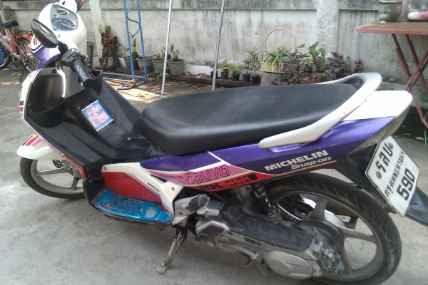 .มอไซค์นูโว เครื่องดีไม่ดังเอกสารครบภาษีไม่ขาด